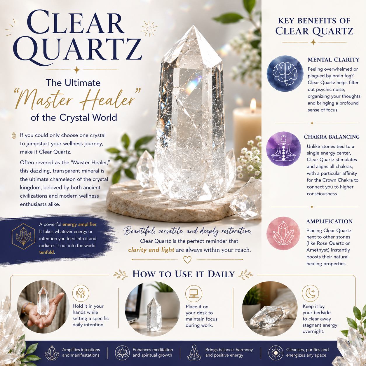Clear Quartz: The Ultimate "Master Healer" of the Crystal World