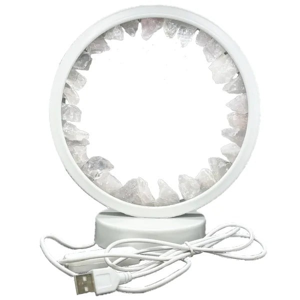 Yellow Premium Quality Citrine Crystal Lamp Illuminate Your Space For Spiritual Healing
